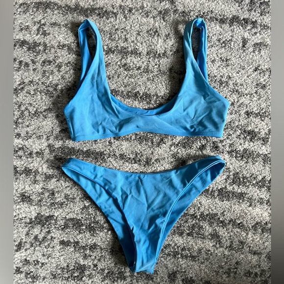 Zaful Blue Bikini Set - Picture 1 of 2